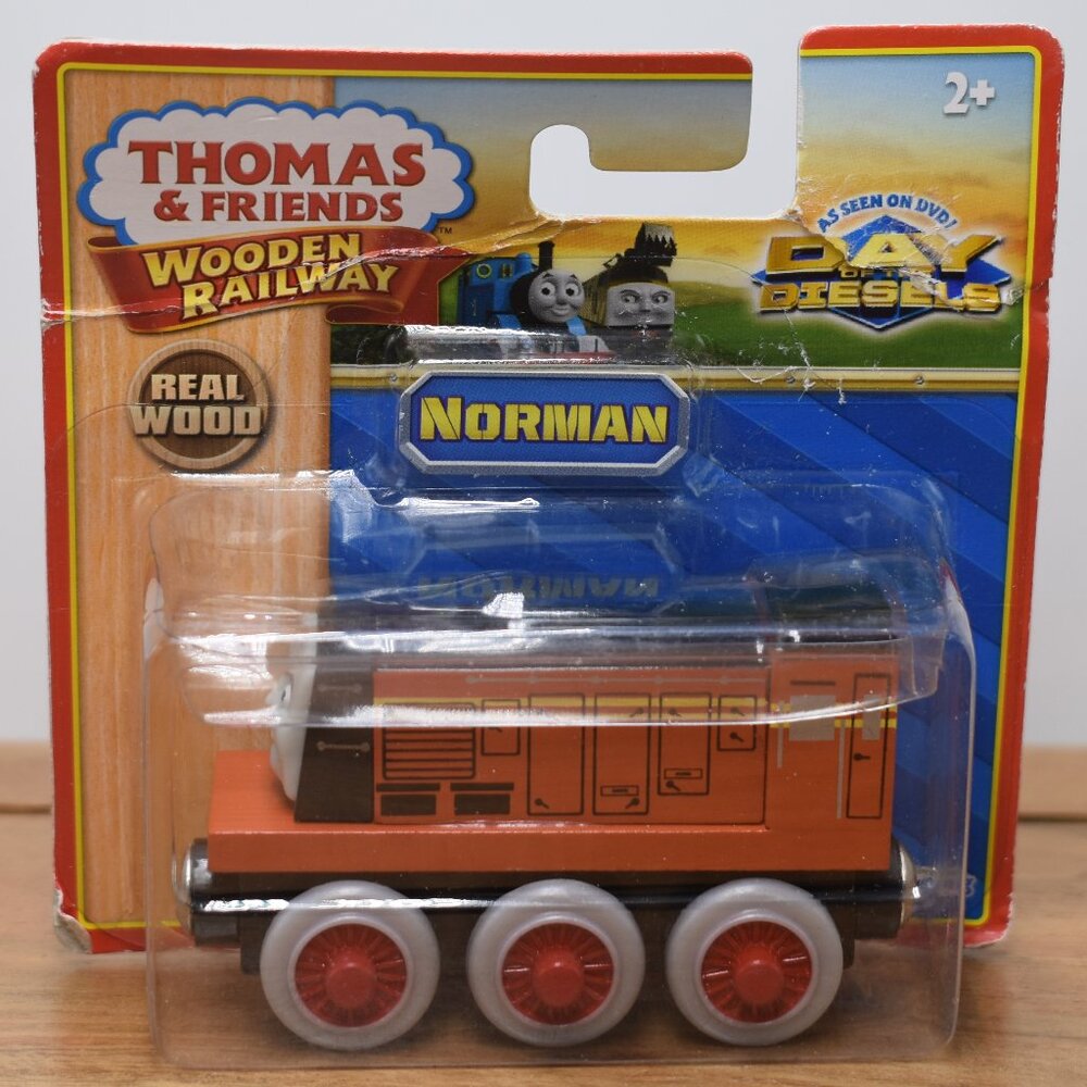 Norman Rare Day of the Diesels Learning Curve Thomas & Friends Wooden Railway